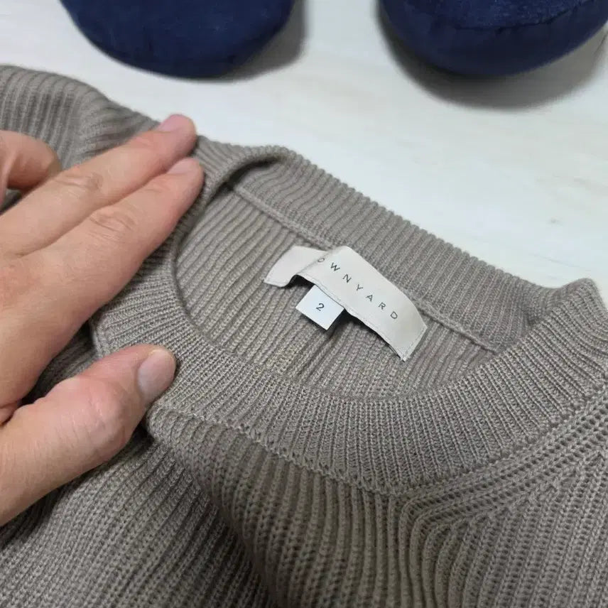 [BUNJANG] Brown's Yard Minimal Knit Size 2 / 브라운야드 미니멀 니트 베이지 2