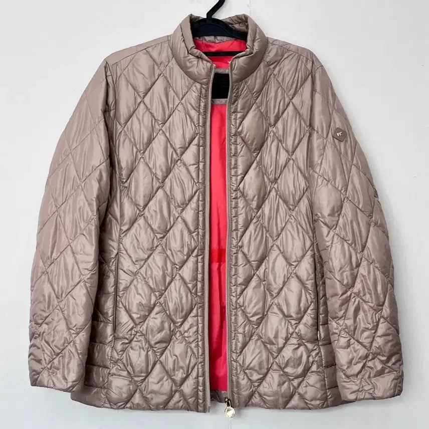 [BUNJANG] Jack Nicklaus Quilted Jacket Women's Gold Beige / [95] 잭니클라우스 골프 퀼팅 자켓 여성 골드베이지