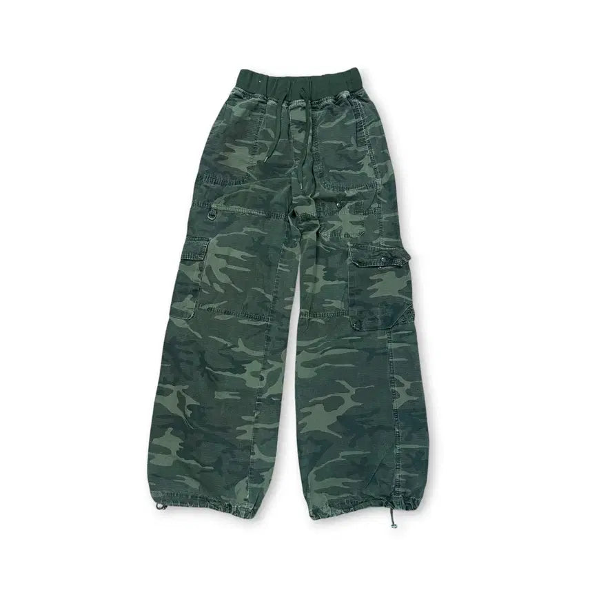 [BUNJANG] Running High Camo Cargo Pants / 러닝하이 카모 카고팬츠