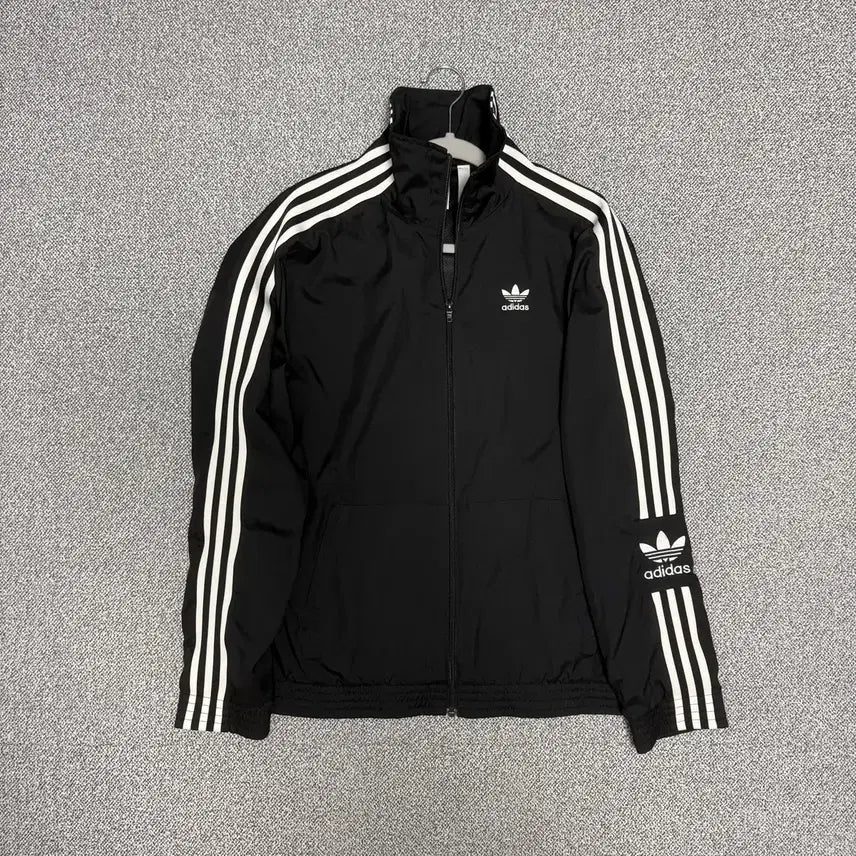 [BUNJANG] Adidas Firebird Lock Up Windbreaker Jacket Black S / 아디다스 파이어버드 락업 바람막이 자켓 블랙 S 트랙탑