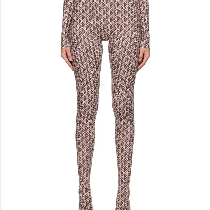 [BUNJANG] MARIN SERRE Moon Graphic Pattern Leggings / 새제품 마린세르 MARIN SERRE 문 그래픽 패턴 래깅스