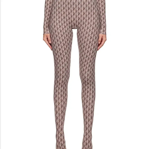[BUNJANG] MARIN SERRE Moon Graphic Pattern Leggings / 새제품 마린세르 MARIN SERRE 문 그래픽 패턴 래깅스