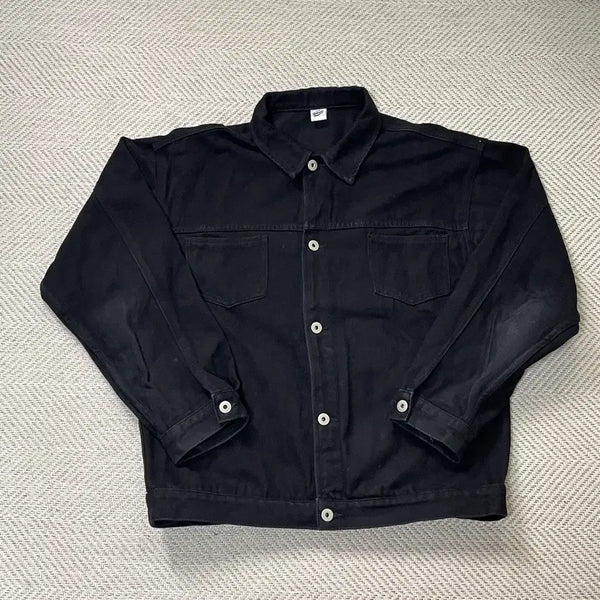 [BUNJANG] Partimento Black Denim Jacket / (L) 파르티멘토 블랙 데님 자켓