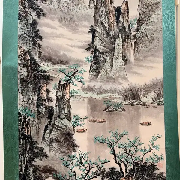 [BUNJANG] Korean Traditional Landscape Folding Screen / 동양화 산수화 병풍