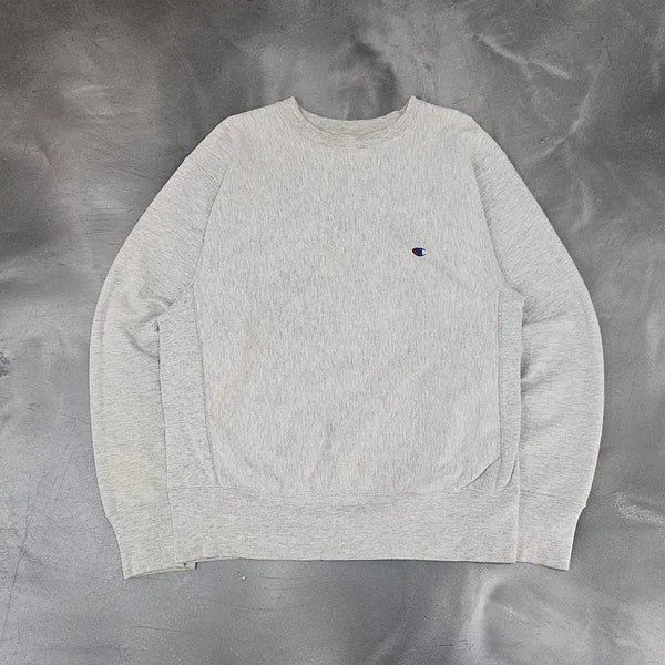 [BUNJANG] Champion Reverse Weave Logo Sweatshirt / 챔피언 리버스 위브 로고 맨투맨 y19338