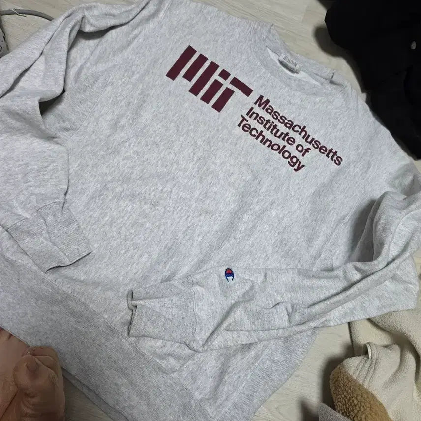 [BUNJANG] Champion MIT Sweatshirt Medium Grey / 챔피언 MIT 맨투맨 그레이 미디움