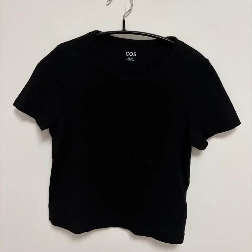 [BUNJANG] COS Basic Black Short-Sleeve T-Shirt XS / Cos 코스 반팔 xs