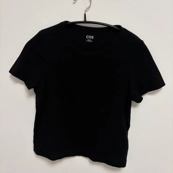 [BUNJANG] COS Basic Black Short-Sleeve T-Shirt XS / Cos 코스 반팔 xs