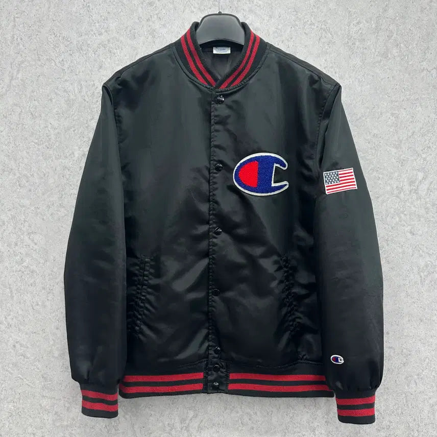 [BUNJANG] Champion Men's Quilted Varsity Jacket / 100 챔피온 남자 누빔 바시티 자켓