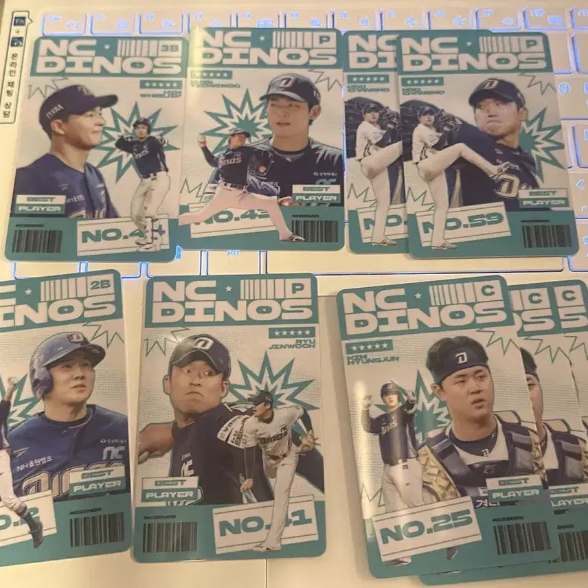 [BUNJANG] NC Dinos Lucky Draw Photocard Bundle Set / nc 럭키드로우 포토카드 김휘집 신영우 구창모 박민우 류진욱 김형준