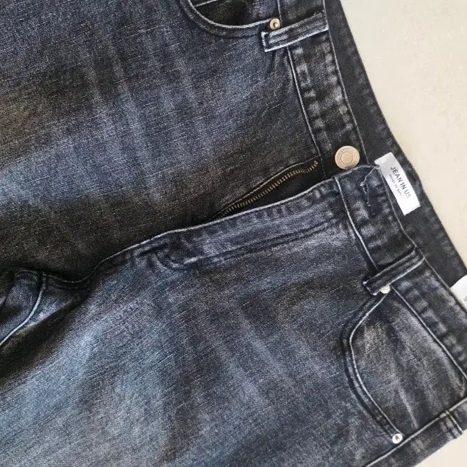 [BUNJANG] Men's Dark Grey Denim Pants / 남성 데님 팬츠. 무료배송