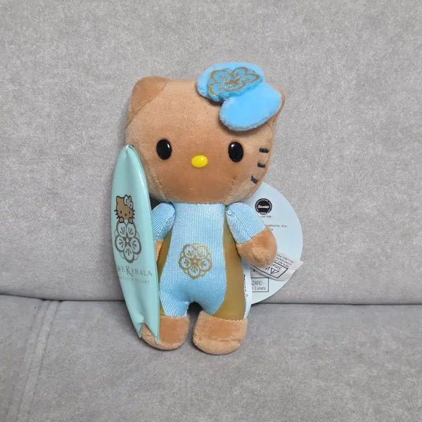 [BUNJANG] Tanning Hello Kitty Surfing Doll Keyring / 태닝 헬로키티 서핑 인형 키링