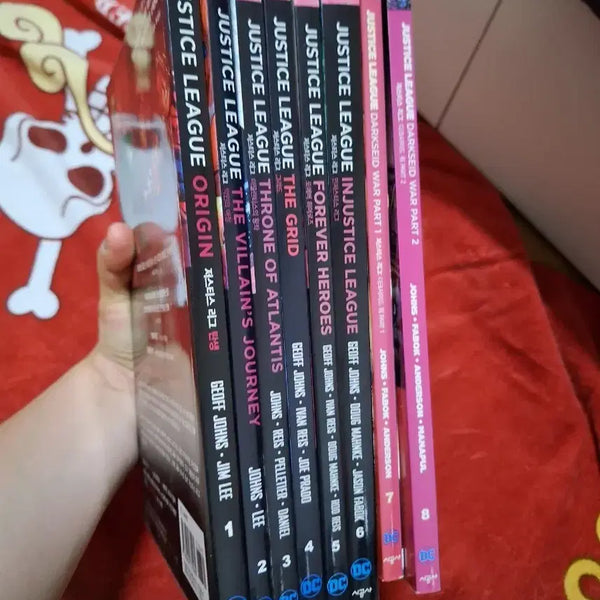[BUNJANG] Justice League New 52 Vol. 1-8 Bundle Set / 저스티스리그  뉴52 1~8권 12만원 일괄판매