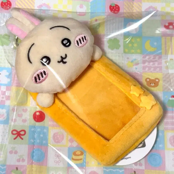 [BUNJANG] Usagi Card Holder Plush Charm / 우사기 카드홀더 인형 키링 먼작귀 치이카와
