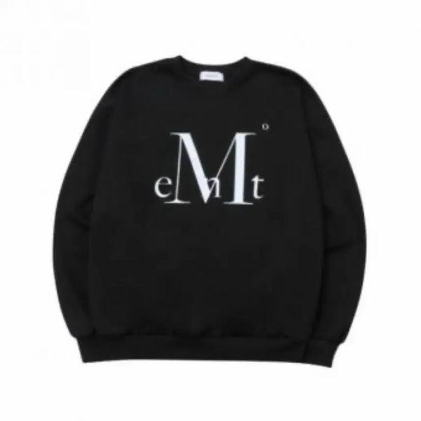 [BUNJANG] Museunte Black Sweatshirt / 무센트 맨투맨