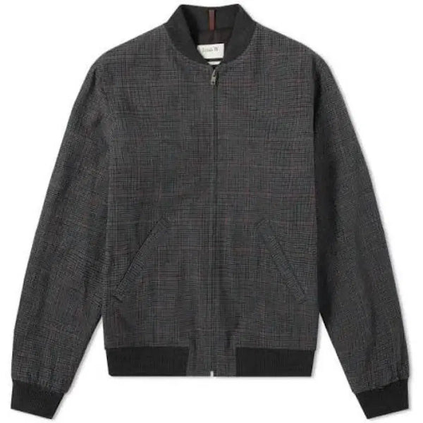 [BUNJANG] A.P.C. Louis W. Houndstooth Check Blouson Jacket / A.P.C. 아페쎄 체크 블루종 자켓