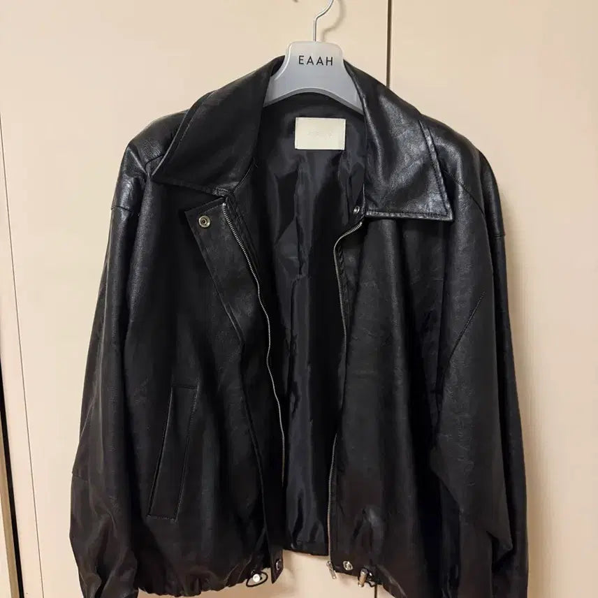 [BUNJANG] Women's Leather Jacket / 여자 가죽자켓 가죽점퍼