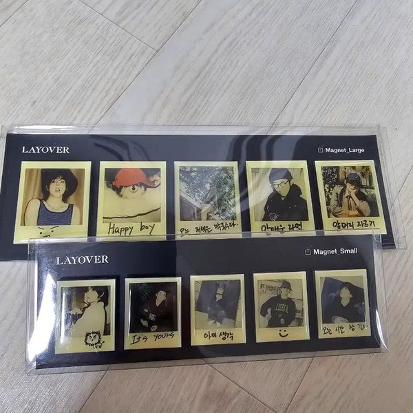 [BUNJANG] BTS V Taehyung LAYOVER Magnet Set / BTS 방탄 뷔 태형 레이오버 마그넷 셋트 LAYLVER