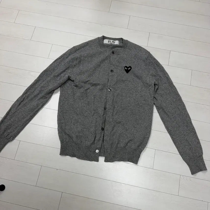 [BUNJANG] Comme des Garçons Cardigan Round Neck Size L / 꼼데가르송 가디건 L 사이즈 라운드 넥