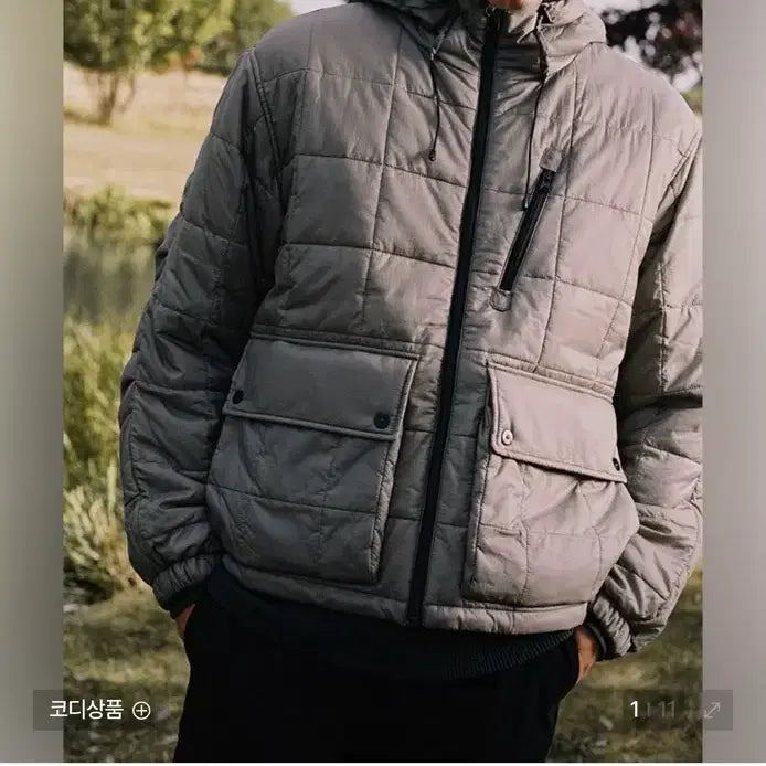 [BUNJANG] Henry Cotton FFC Insulation Jacket / 헨리코튼 ffc 인슐레이션 자켓
