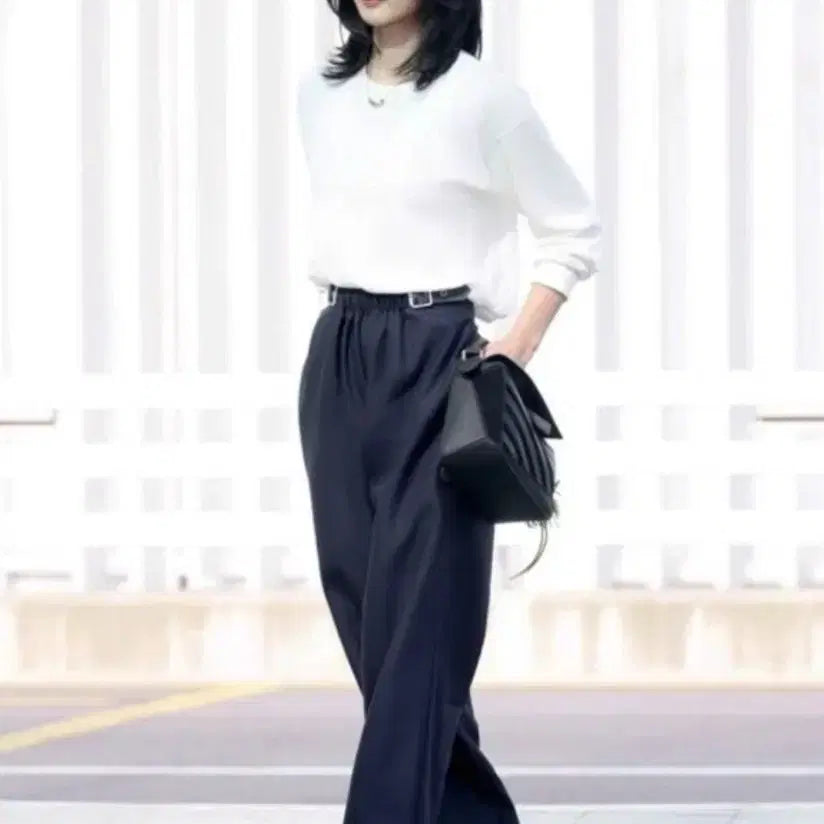 [BUNJANG] Eight Seconds Ash Grey Double-Pleated Slacks / (새상품)애쉬그레이 투턱 슬랙스