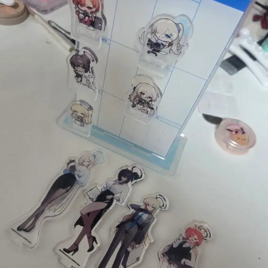 [BUNJANG] Blue Archive Animate Collaboration C&C Acrylic Stand Diorama / 블루 아카이브 애니메이트 콜라보 c&c 아크릴 스탠드 디오라마
