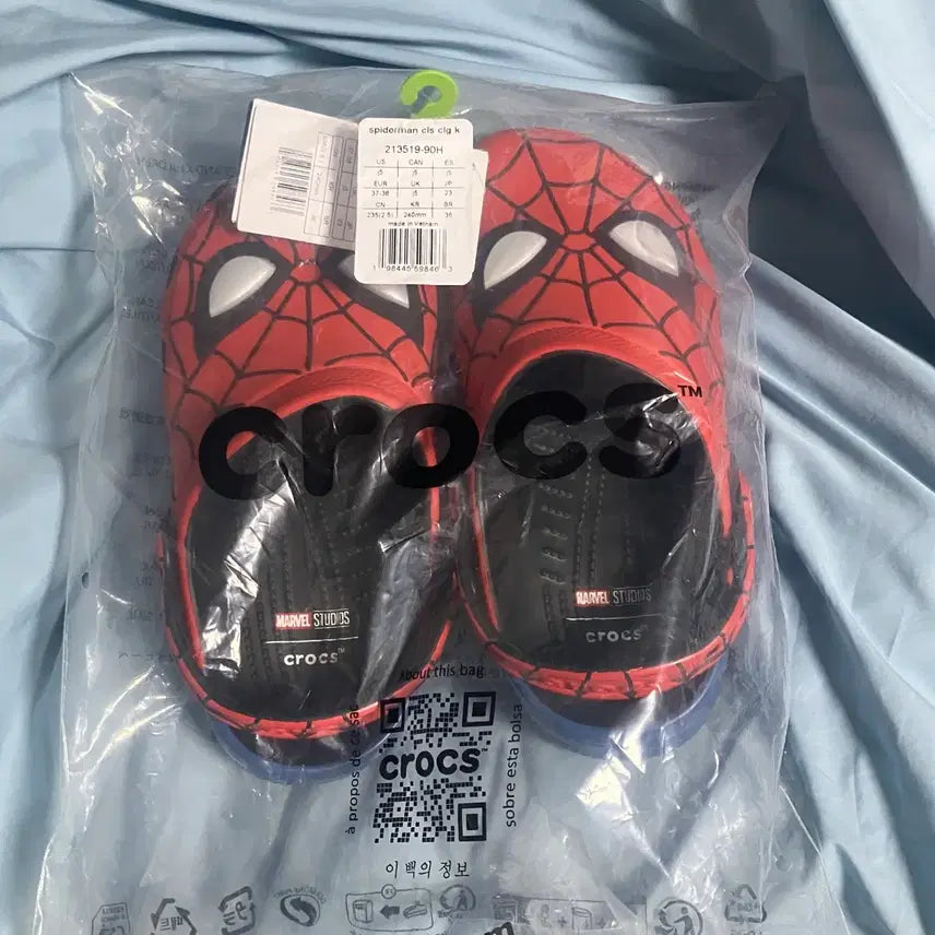 [BUNJANG] Spider-Man Crocs (Kids) / (J5)(키즈) 스파이더맨 크록스