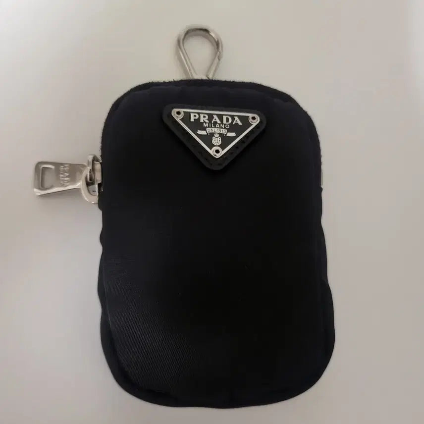 [BUNJANG] Prada Mini Pouch Keychain / 프라다 미니파우치 키링
