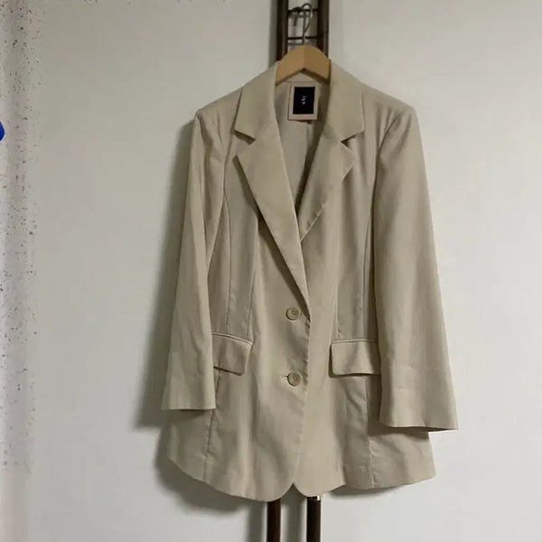 [BUNJANG] Women's Beige Jacket Size 66 / 베이지 자켓 66