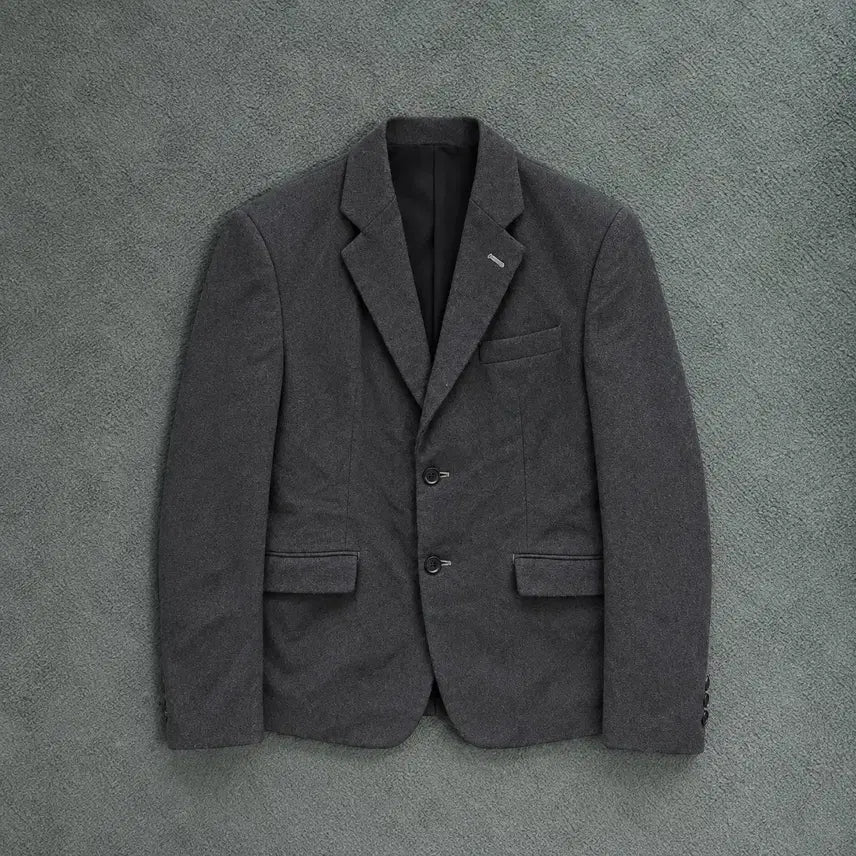 [BUNJANG] Comme des Garçons Homme AD2015 Processed 2-Button Jacket Size S / 꼼데가르송 옴므 AD2015 가공 2B 자켓 HP-J024 S