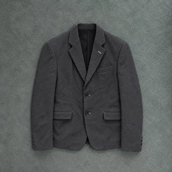 [BUNJANG] Comme des Garçons Homme AD2015 Processed 2-Button Jacket Size S / 꼼데가르송 옴므 AD2015 가공 2B 자켓 HP-J024 S
