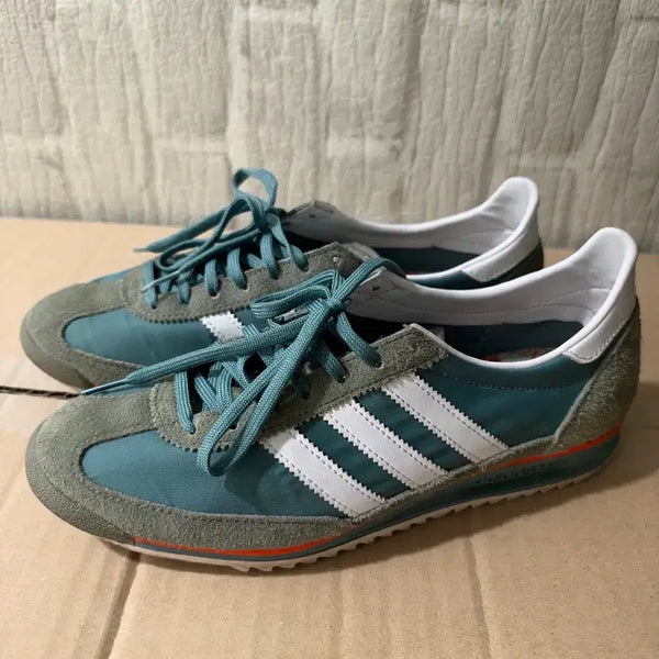 [BUNJANG] Adidas SL72 Mint/Grey Sneakers / 아디다스 SL72 민트/그레이