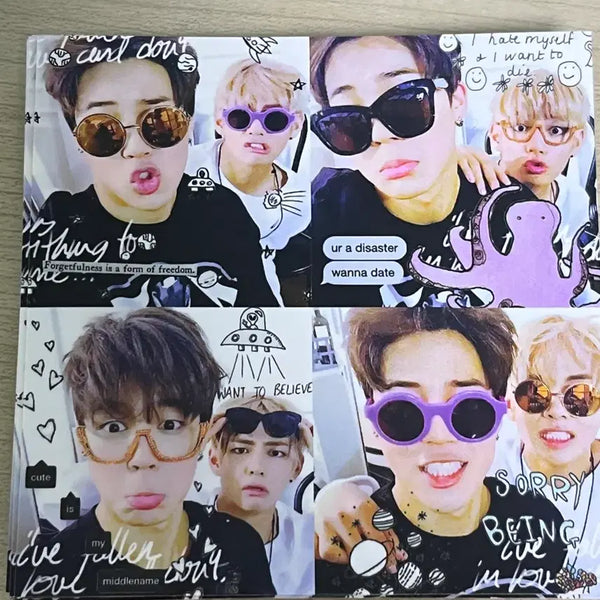 [BUNJANG] BTS Jimin V Photo Sticker Set / 지민 태형 포토 스티커 13장