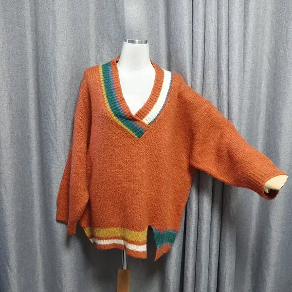 [BUNJANG] Mohair V-Neck Knit / 모헤어 고급 브이넥니트