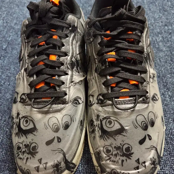 [BUNJANG] Nike Air Force 1 Monster Pattern Experimental Sneakers (260mm) / 나이키 에어포스 1 몬스터 패턴 스니커즈 260