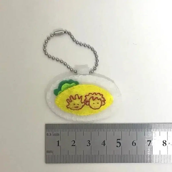 [BUNJANG] Hunter x Hunter Omurice Keychain / 헌터헌터 오므라이스 키링