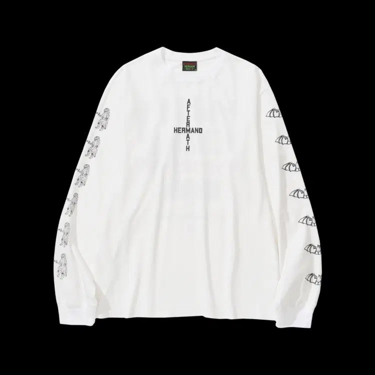 [BUNJANG] Aftermath Graphic Long Sleeve Shirt / 애프터매스 롱슬리브