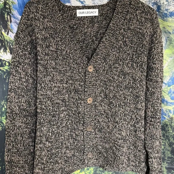 [BUNJANG] Our Legacy Academy Cardigan / 아워레가시 아카데미 가디건 46