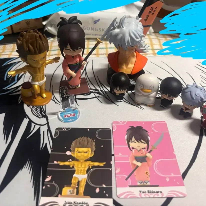[BUNJANG] Gintama Figure Set Bundle / 은혼 피규어 세트 일괄판매 (고전 긴토키 흉상 피규어 포함)