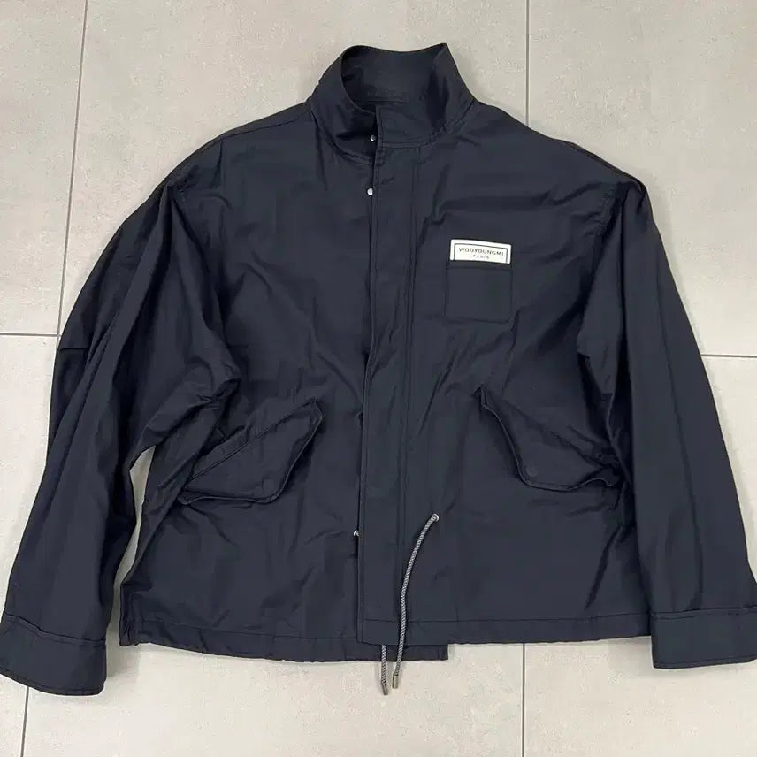 [BUNJANG] Wooyoungmi 20SS Cropped Jacket Navy 50 / 20ss 우영미 크롭 자켓 네이비 50
