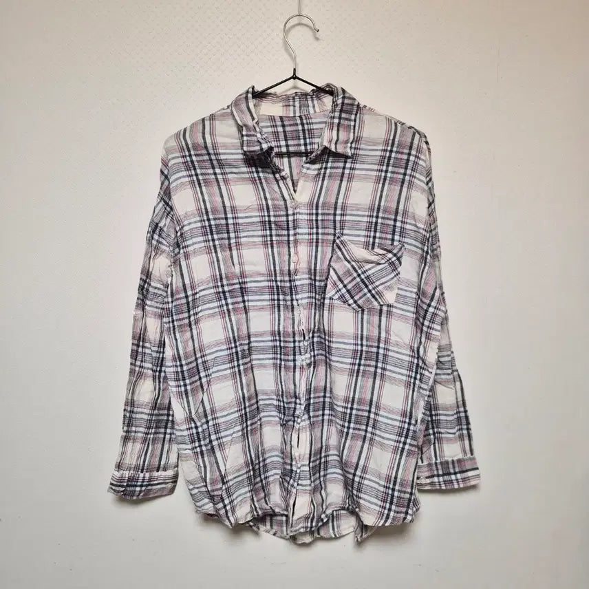 [BUNJANG] Checkered Shirt / 체크 남방 셔츠
