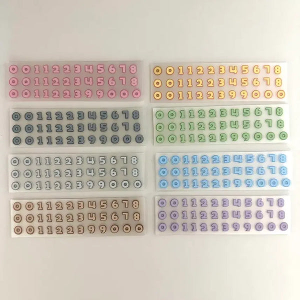 [BUNJANG] Maybin Number Kiss Cut Bundle Set (77 Photocards) / 일괄) 총77장 메이빈 숫자 키스컷