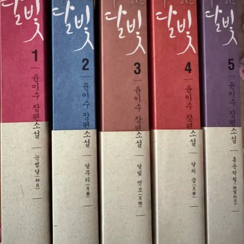 [BUNJANG] Moonlight Drawn by Clouds Novel Full Set / 구르미 그린 달빛 소설 전권
