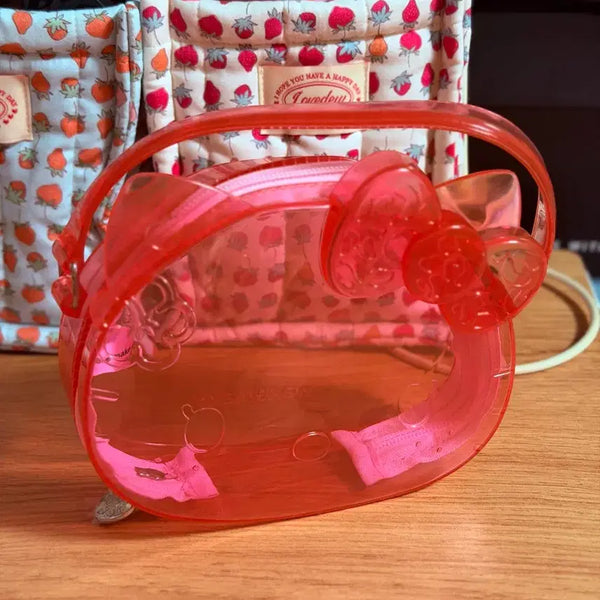 [BUNJANG] WakeMake Hello Kitty Jelly Bag (Cool Tone) / 웨이크메이크 헬로키티 젤리백 (쿨톤)