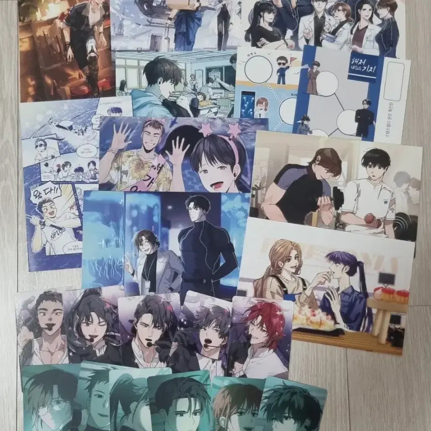 [BUNJANG] About Time Petit Zone Postcard & Photocard Set / 어바등 쁘띠존 엽서, 포카 세트