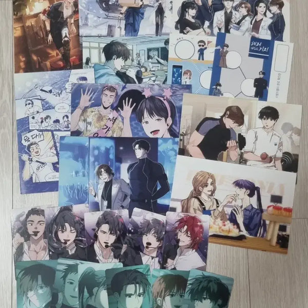 [BUNJANG] About Time Petit Zone Postcard & Photocard Set / 어바등 쁘띠존 엽서, 포카 세트