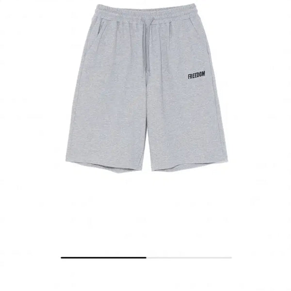 [BUNJANG] Freedom Bermuda Cotton Shorts Gray / 프리덤 버뮤다 반바지 코튼 쇼츠 그레이 새상품 원가이하 압도본투윈올라잇hdex