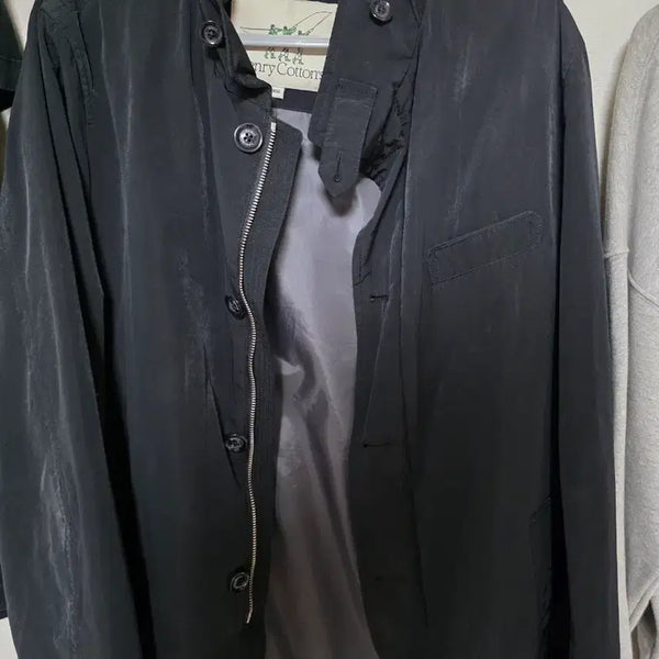[BUNJANG] Henry Cotton's Black Jacket Size 100 / 헨리코튼 자켓 블랙 100