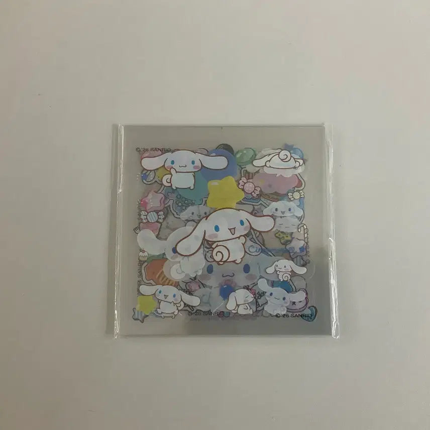 [BUNJANG] Cinnamoroll Transparent Stickers Set (10pcs, Official) / 새상품 시나모롤 투명스티커 10장 세트 정품