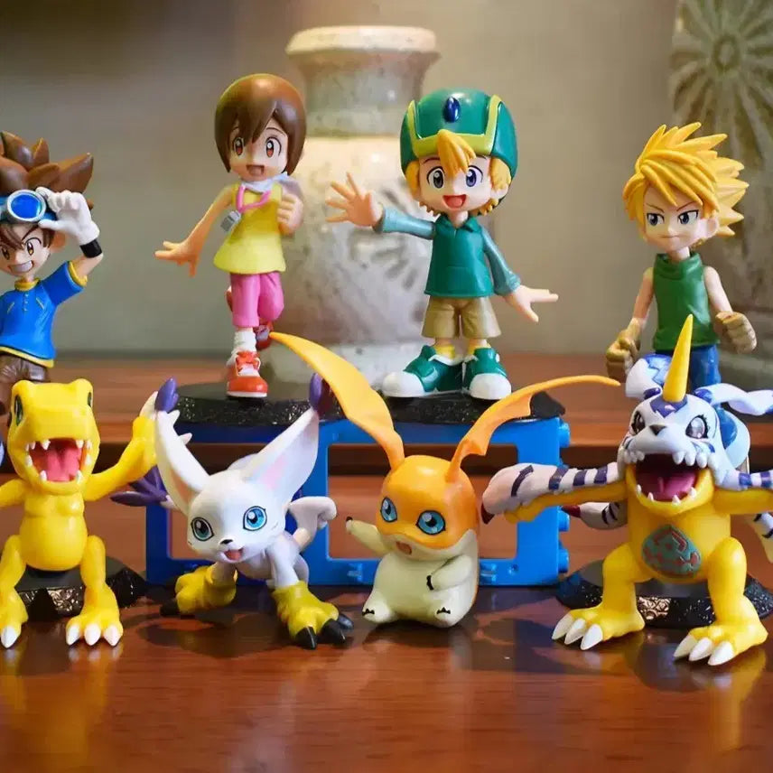 [BUNJANG] Digimon Figures 8 Piece Bundle Set / 디지몬 피규어 8종 일괄